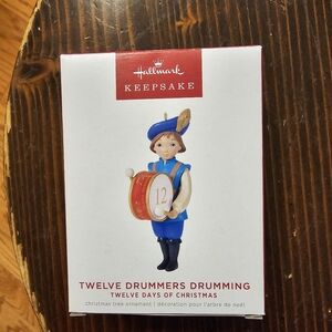 Hallmark Twelve Drummers Drumming Ornament 2022